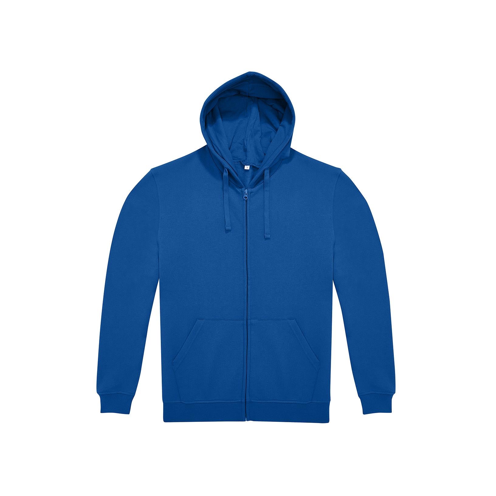 Custom bedrukte full zip sweater