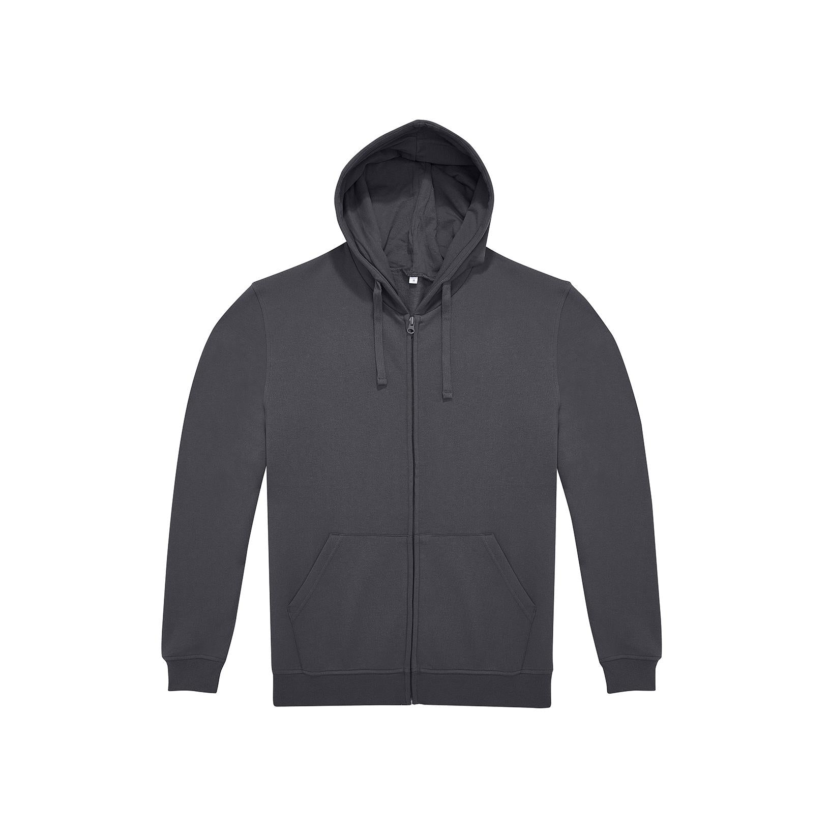 Custom bedrukte full zip sweater